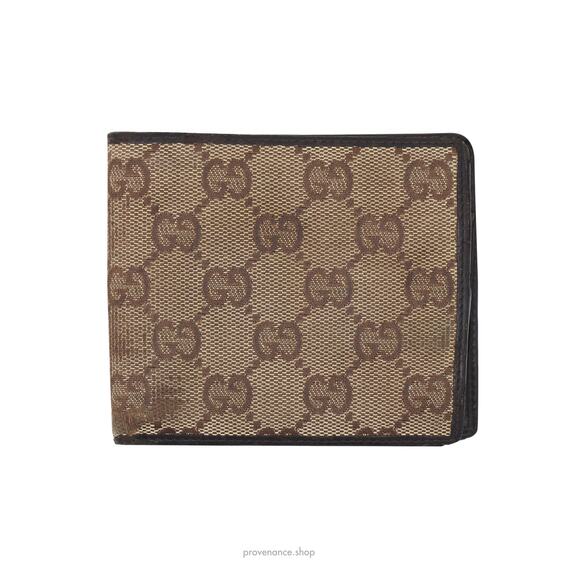🔴 Gucci GG Canvas Bifold Wallet - Picture 1 of 8